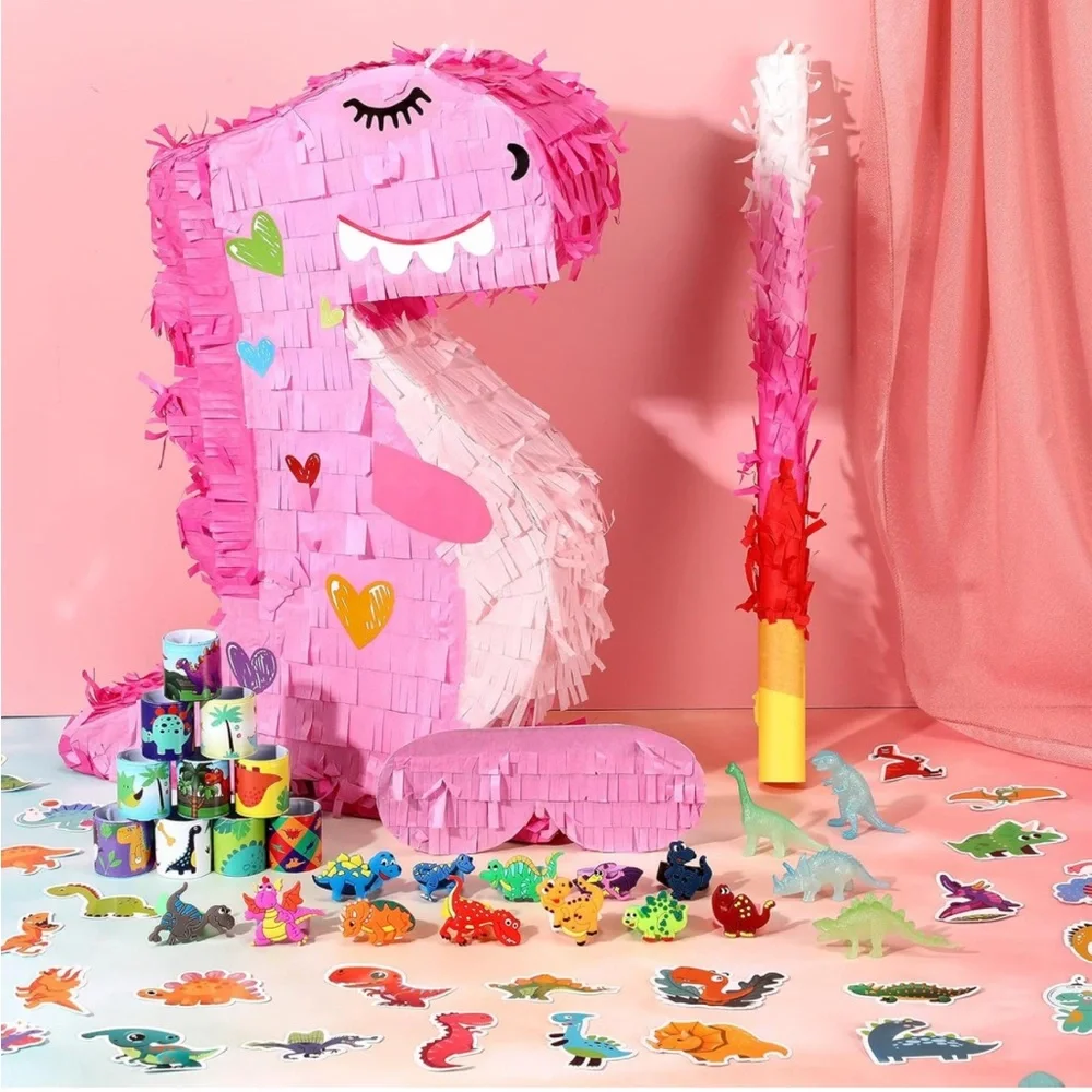 141 Pcs Dinosaur 🦖 Piñata 🪅 for Birthday 🎂 Party 🥳